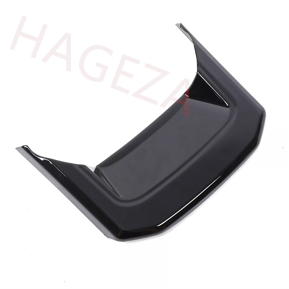 Gloss Black ABS Steering Wheel Bottom Trim For Toyot@ for Land Cruiser LC250 2024-25