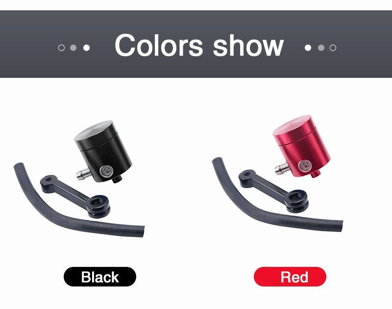 General-purpose CNC motorcycle fluid reservoir for front brake clutch cylinder oil