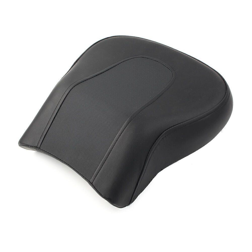 Rear Passenger for Seat Pillion For Fit for Harley Davidson FLSTF FatBoy 08-14 Black Q