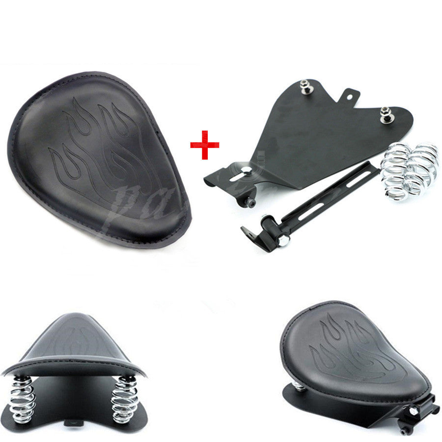 Motorcycle Solo for Seat Baseplate Springs Bracket for Harley Sportster XL883 XL1200 Q