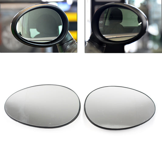 Side Wing Mirror Glass Heated for BMW for Mini R55 R56 R57 R58 R59 R60 R61