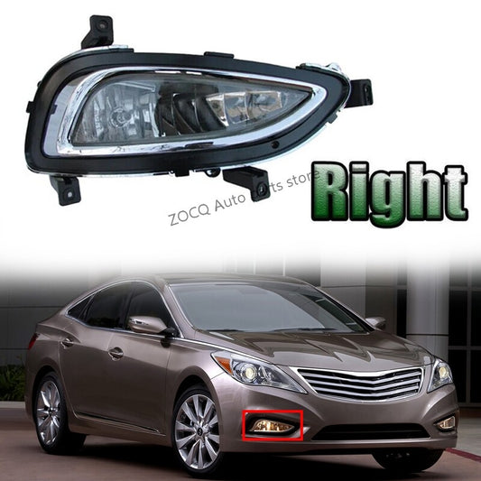 for Hyundai Azera 2011-2014 Right Front Bumper Fog Lamp Daytime Running Light v