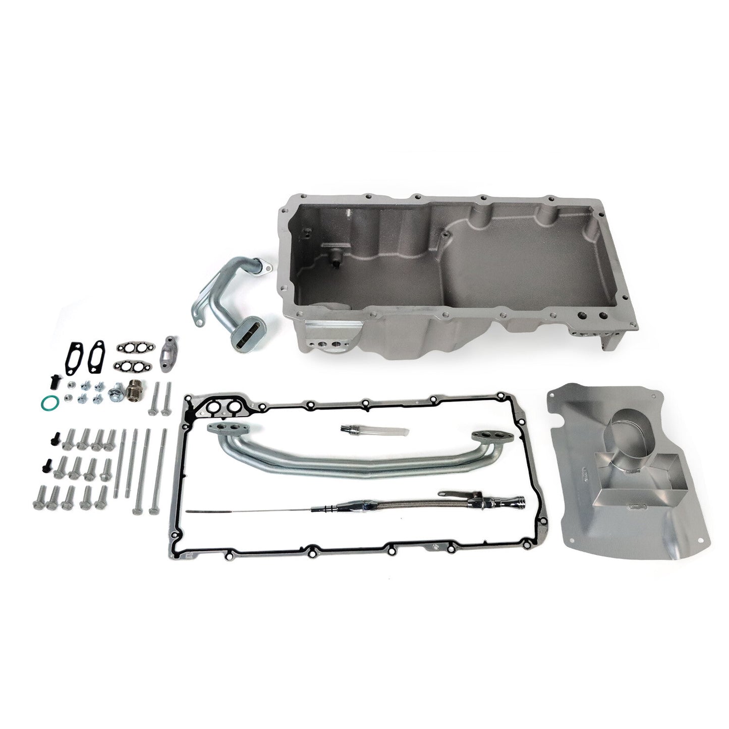 LS Front Wet Sump Retro Engine Oil Pan Kit for Chevy LS1 LS2 LS3 LSX FOR Camaro