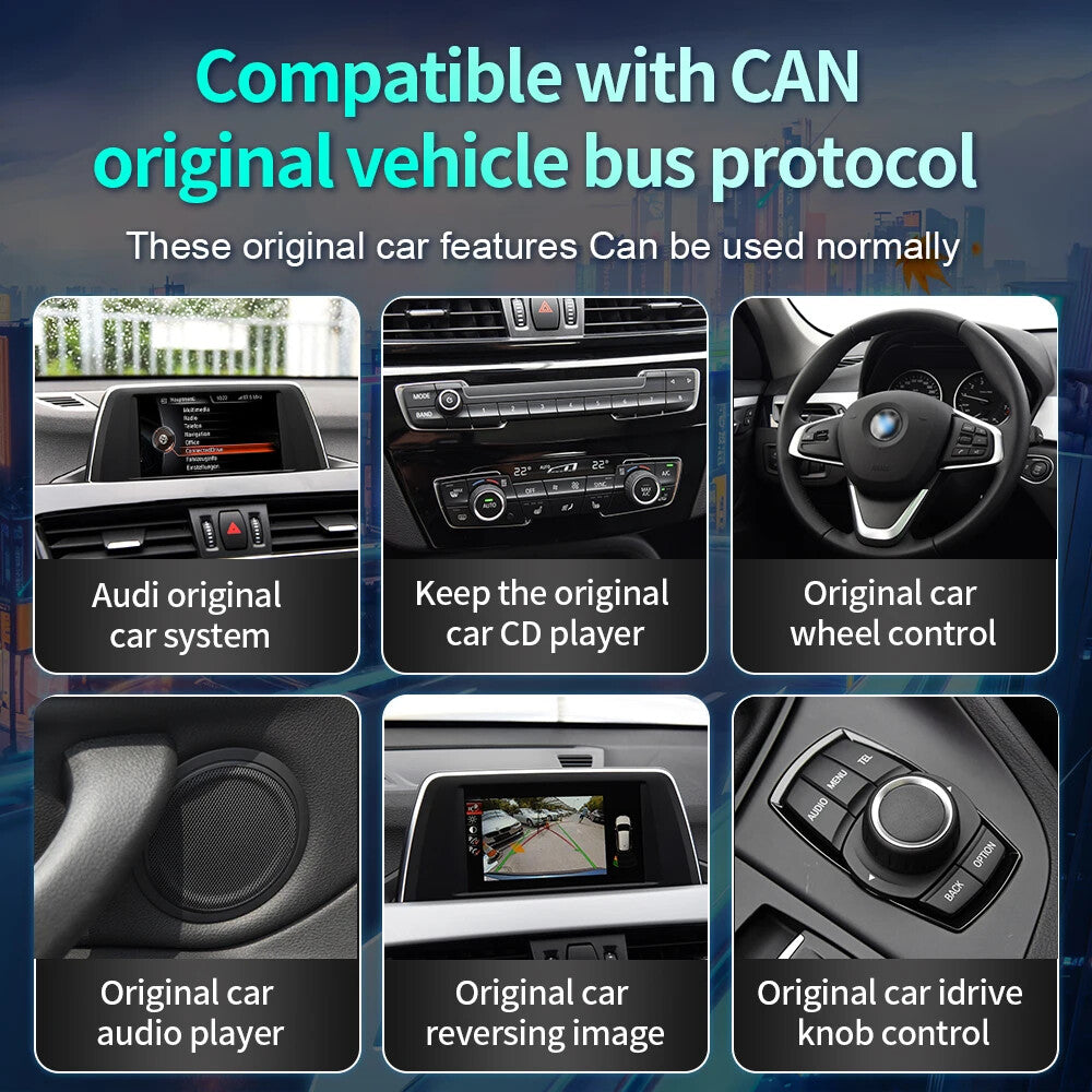 for BMW X3 F25 X4 F26 Car Radio GPS Navi CarPlay System Stereo 4G Android Player