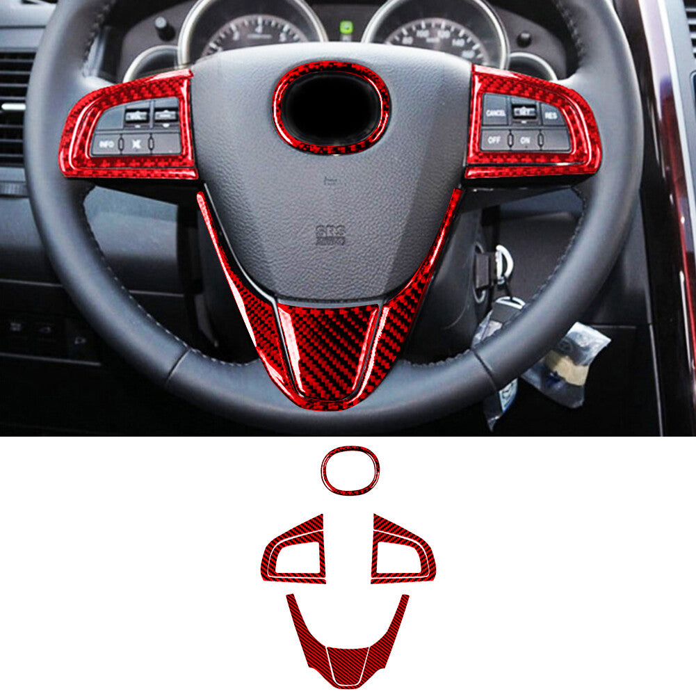 Carbon Fiber Interior Display Outer Frame Cover Trim for Acura TL 2004-2008 v