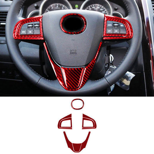 Carbon Fiber Interior Display Outer Frame Cover Trim for Acura TL 2004-2008 v