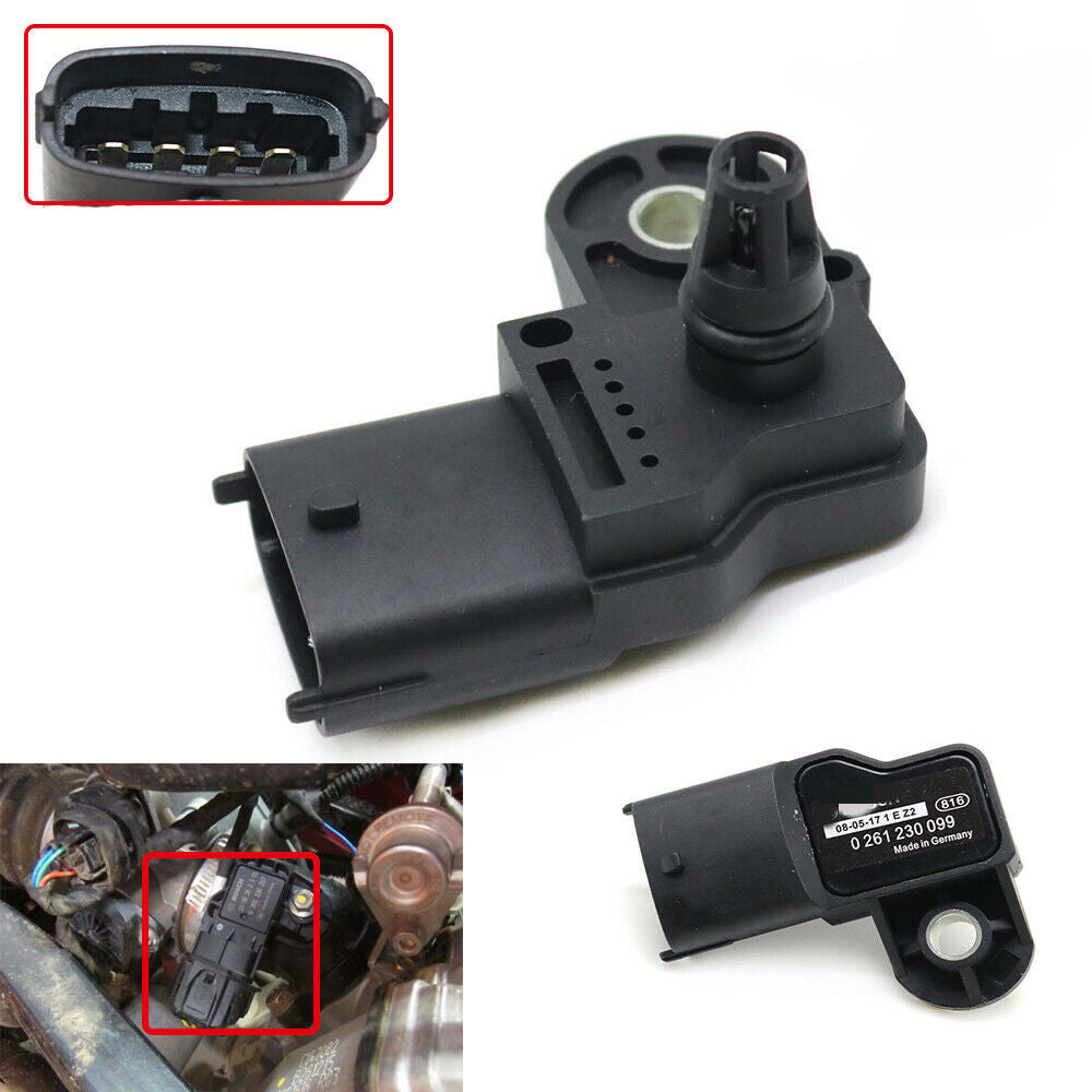0261230099 Intake Manifold Pressure Sensor compatible for Civic for Polaris 0261230217]