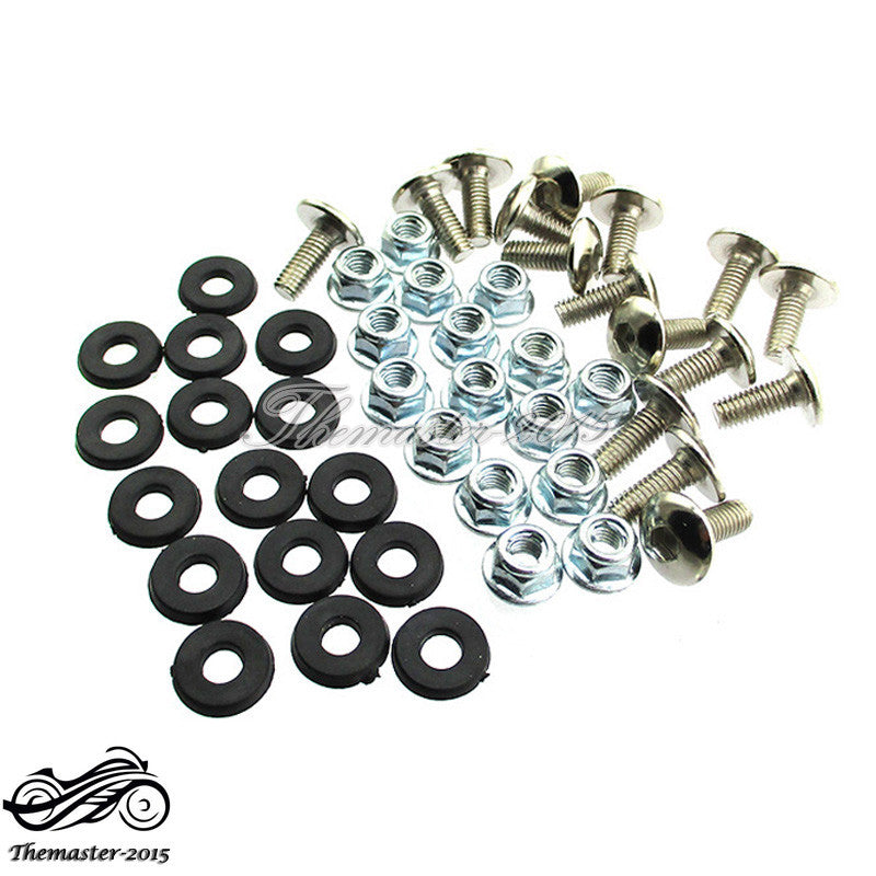ATV Quad Plastic Fender Bolt Washer Nut Screw Kit For 50cc 70 90 110 125cc