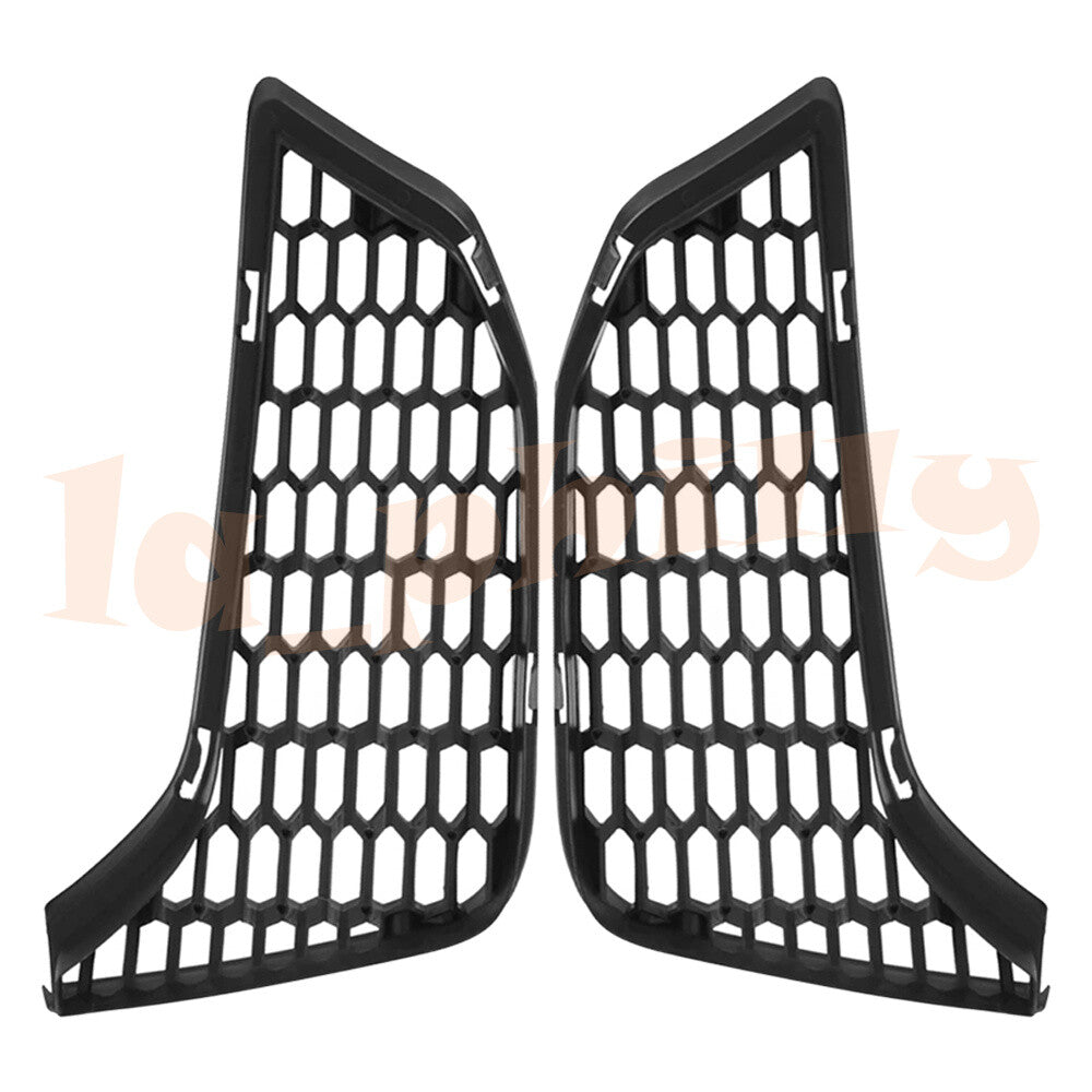Pair Front Bumper Open Grille Black RH+LH Fits for BMW M3 F80 F80N F82 F83