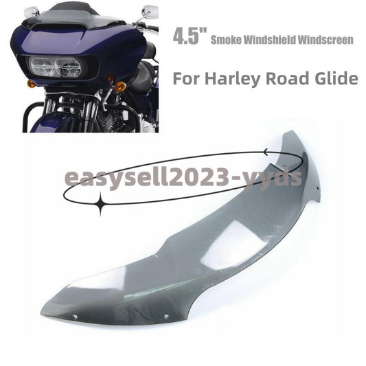 4.5 Motorcycle Front windshield Windscreen For 2015 - later for Harley Road Glide