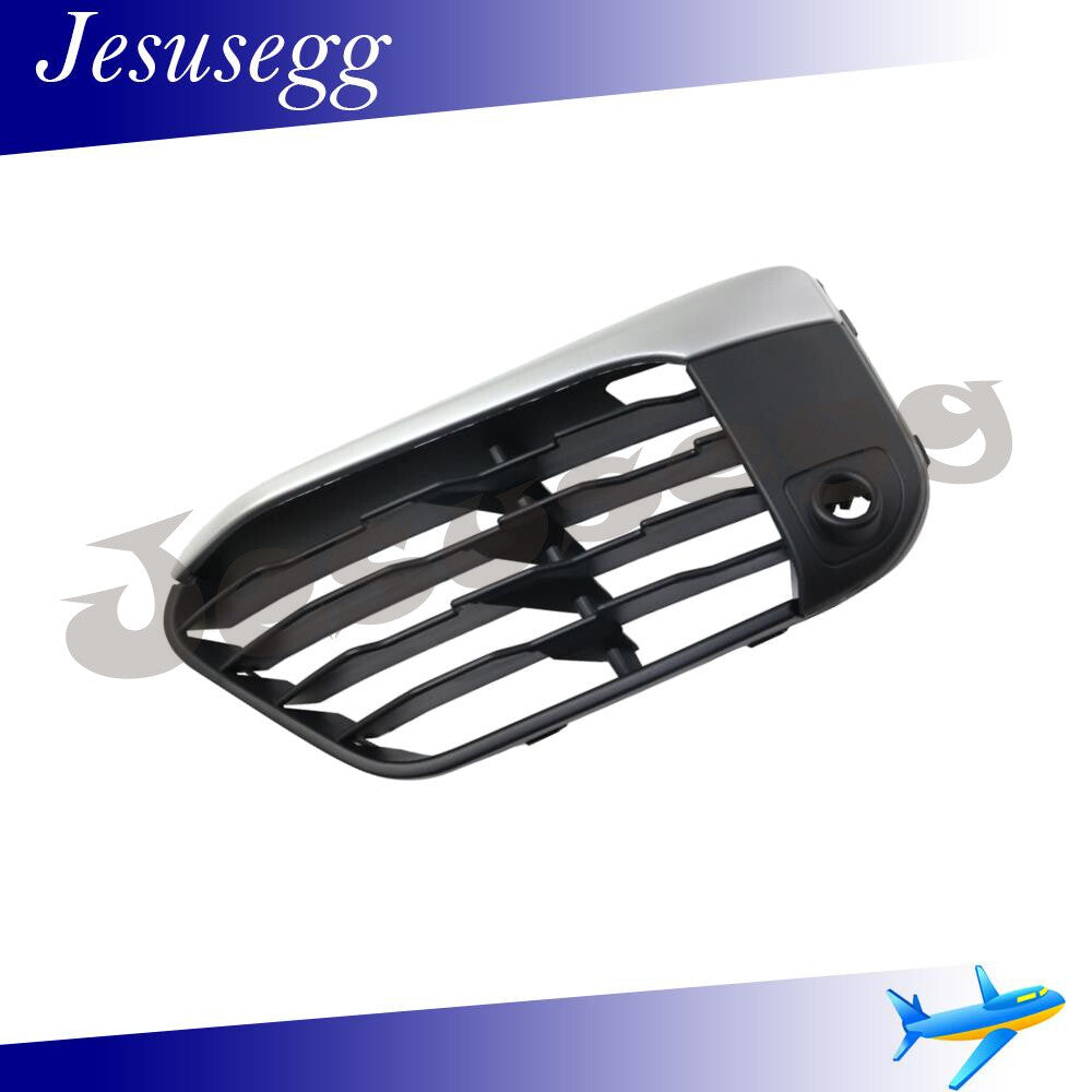 Front Left Bumper Cover Grille for BMW F48 X1 2016 2017 2018 2019 Matte Black