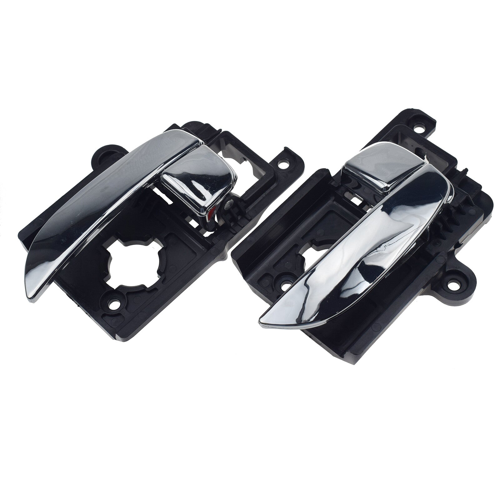A pair of chrome inner door handles suitable for Elantra Sedan 2009-2010 brand new- v