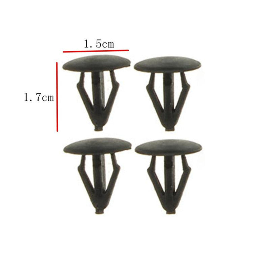 40Pcs Car Engine Cover Clips Bumper Fender Mudguard Splash Shield Screws Rivets