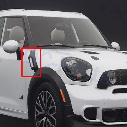 2-piece LED Clignotant Lat¨¦ral Transparent Reverse for BMW for Mini Countryman R60 Paceman R61