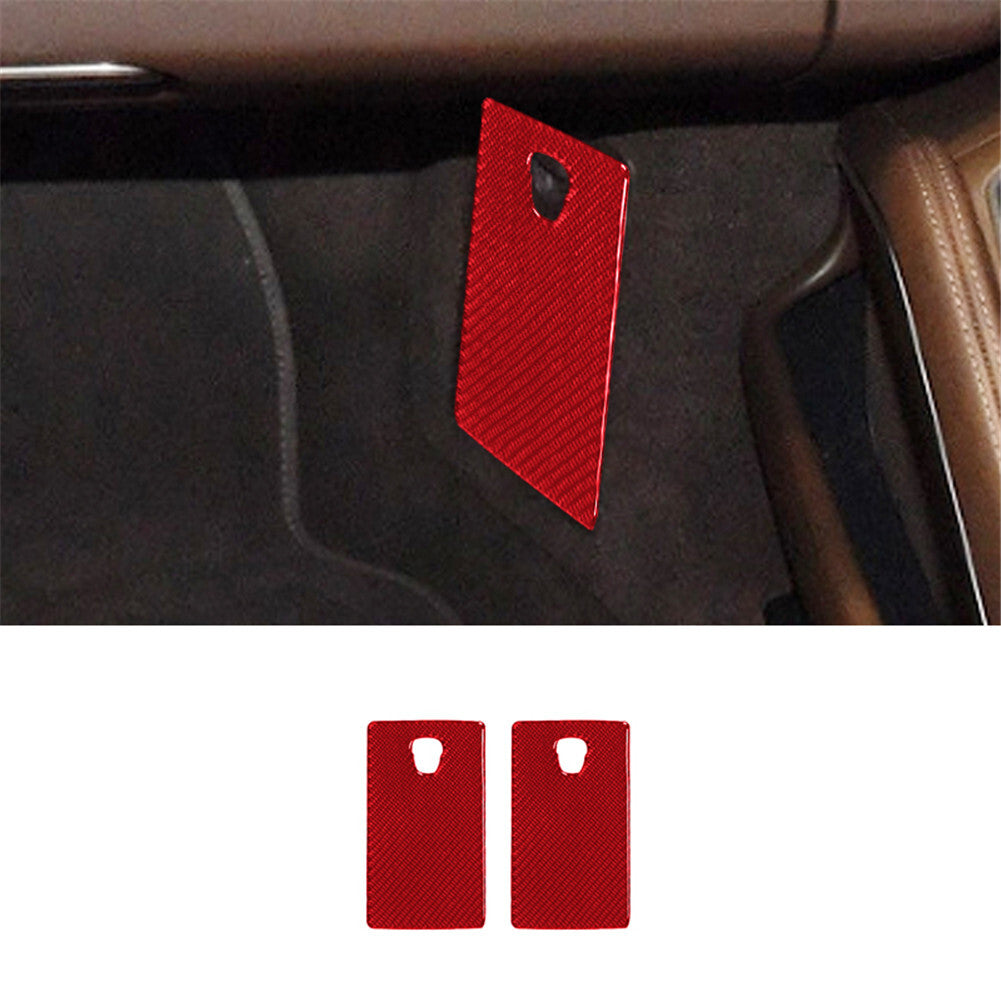 Carbon Fiber Gear Shift Panel Cover Trim Sticker for VW for Golf 8 MK8 GTI 2021 v