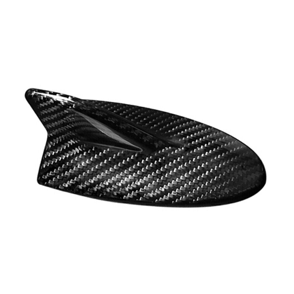 Carbon Fiber Shark Fin Antenna Cover Fit for Lexus LS LX for ES IS Gloss Finish Black
