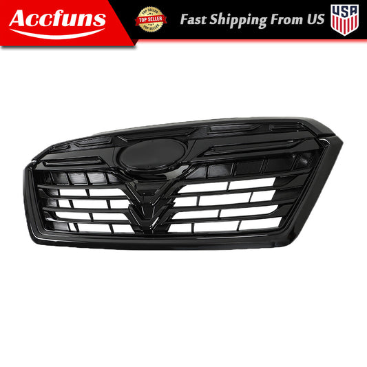 Durable new black sporty front grille for 2022-24 for Subaru Forester J1010SJ260- n