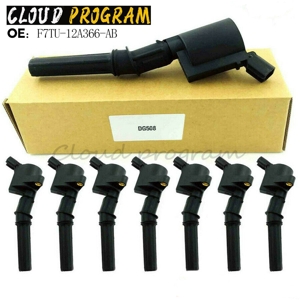8 Pack Ignition Coil DG508 FD503 For 4.6L 5.4L F150 F250 F550 E150 Crown n