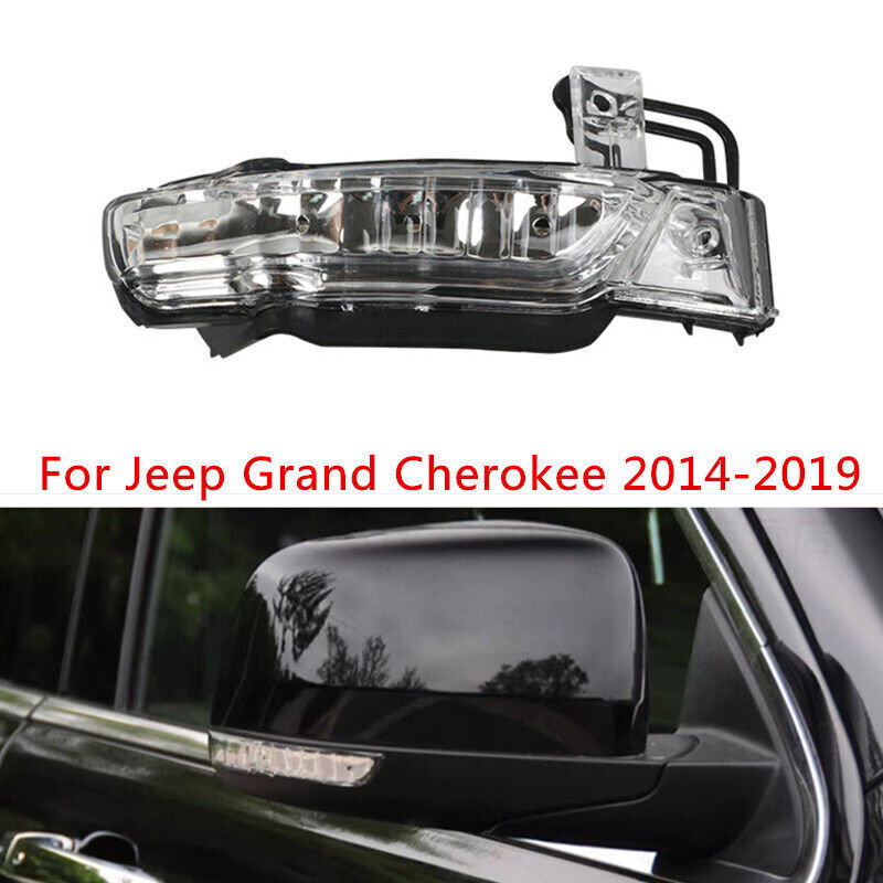Right Side Mirror Light Turn Signal Indicator for Jeep Grand Cherokee 2014-2019
