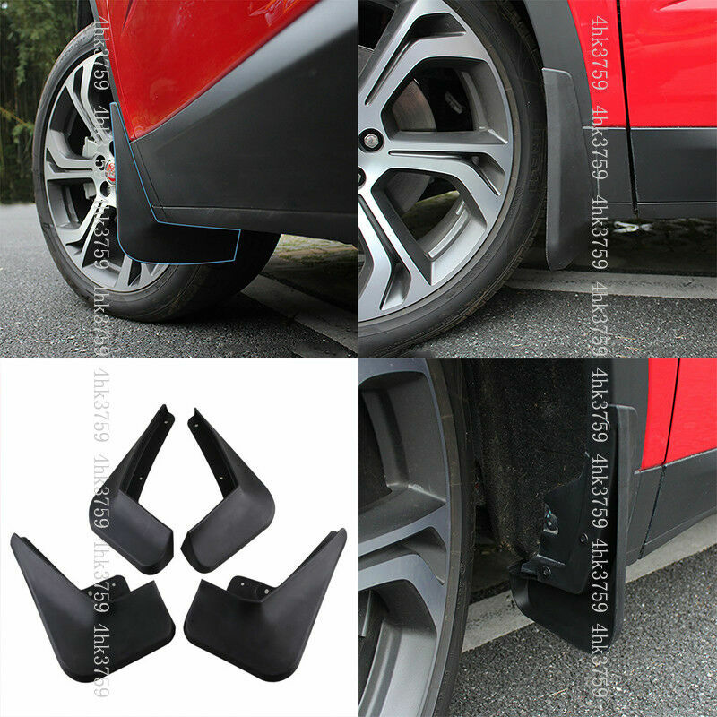 4pcs Mud Splash Flap Guard Mudguard Protector Fender for Jaguar E-PACE 2018-2021
