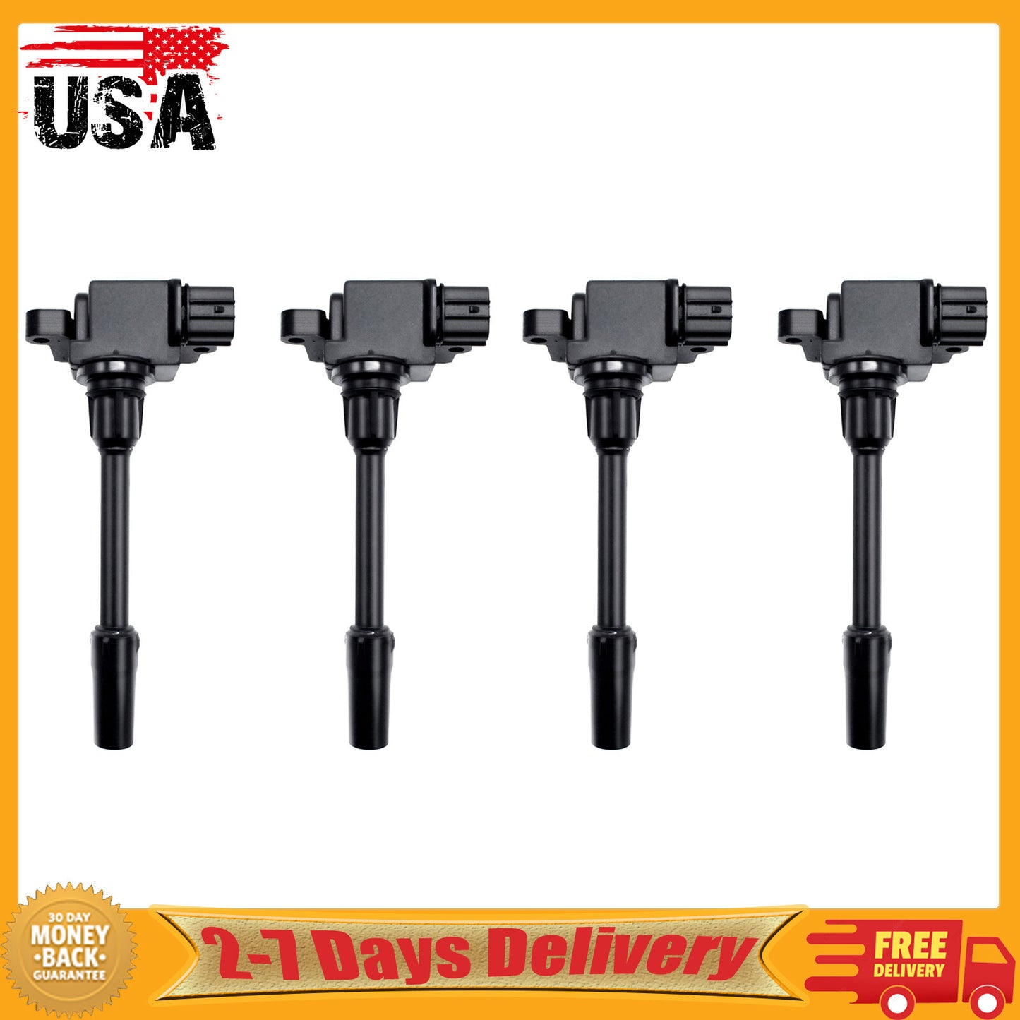 4pcs Ignition Coils MD362913 for Mitsubishi Eclipse Galant Lancer for Volvo V40 S40