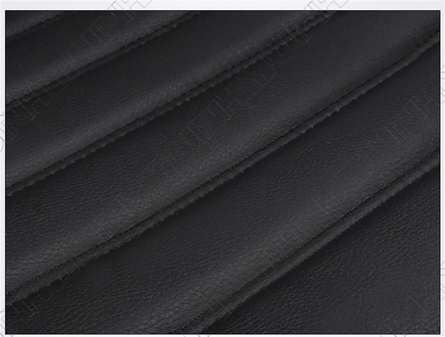 Car for Seat Covers Deluxe Wear resistant Leather Cushion Full Set Cover Black New Q