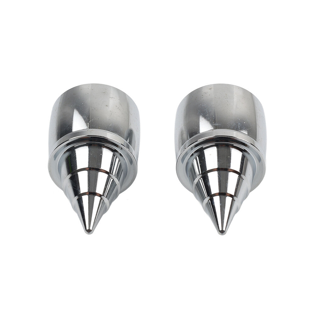 Front Axle Cap Nut Covers for Harley Touring 2000-2007 Dyna 2004-2007