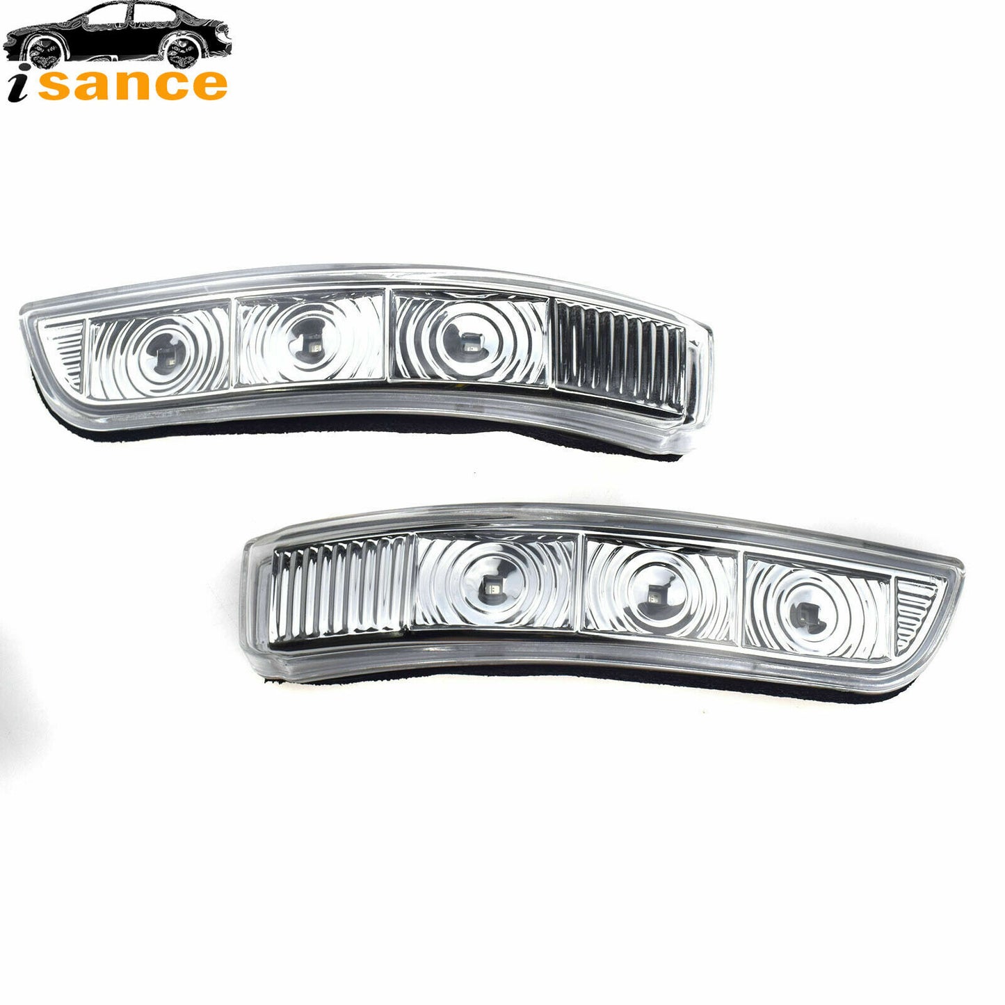 for for Kia Sorento SX 2010 - 2012 2013 Pair 3LED Turn Signal Side Mirror Lights - v