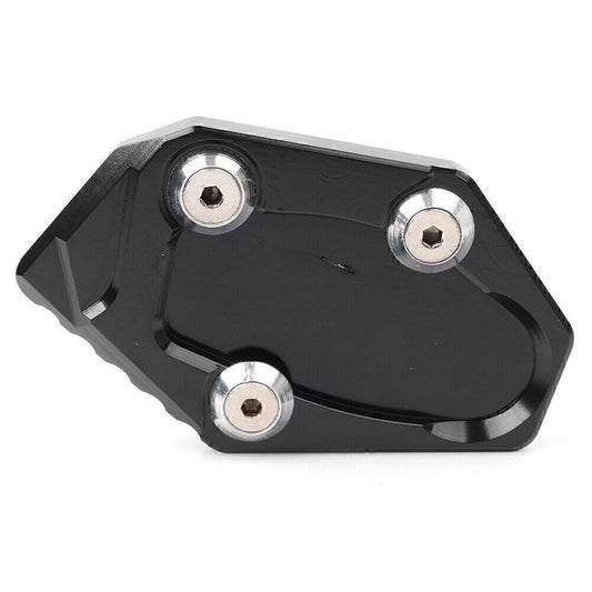 Kickstand Enlarge Plate Side Stand Extension Pad for YAMAHA YZF-R3 2015 Black Q