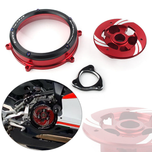 for Ducati Panigale 1199 1299 959 R S 2012-20 Clear Clutch Cover Guard Protector