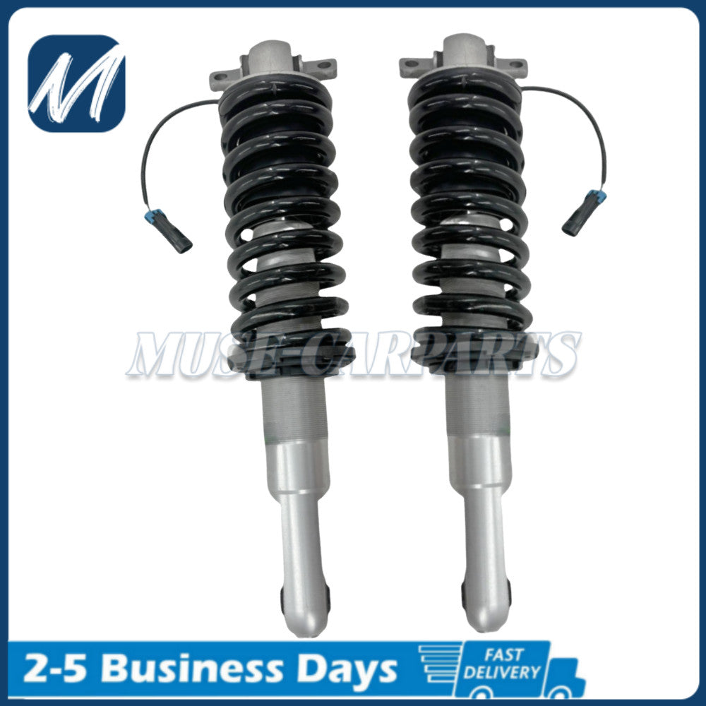 A pair of rear shock absorbers with electric sensors suitable for the for Toyota Sequoia 5.7L 2007 - 2019