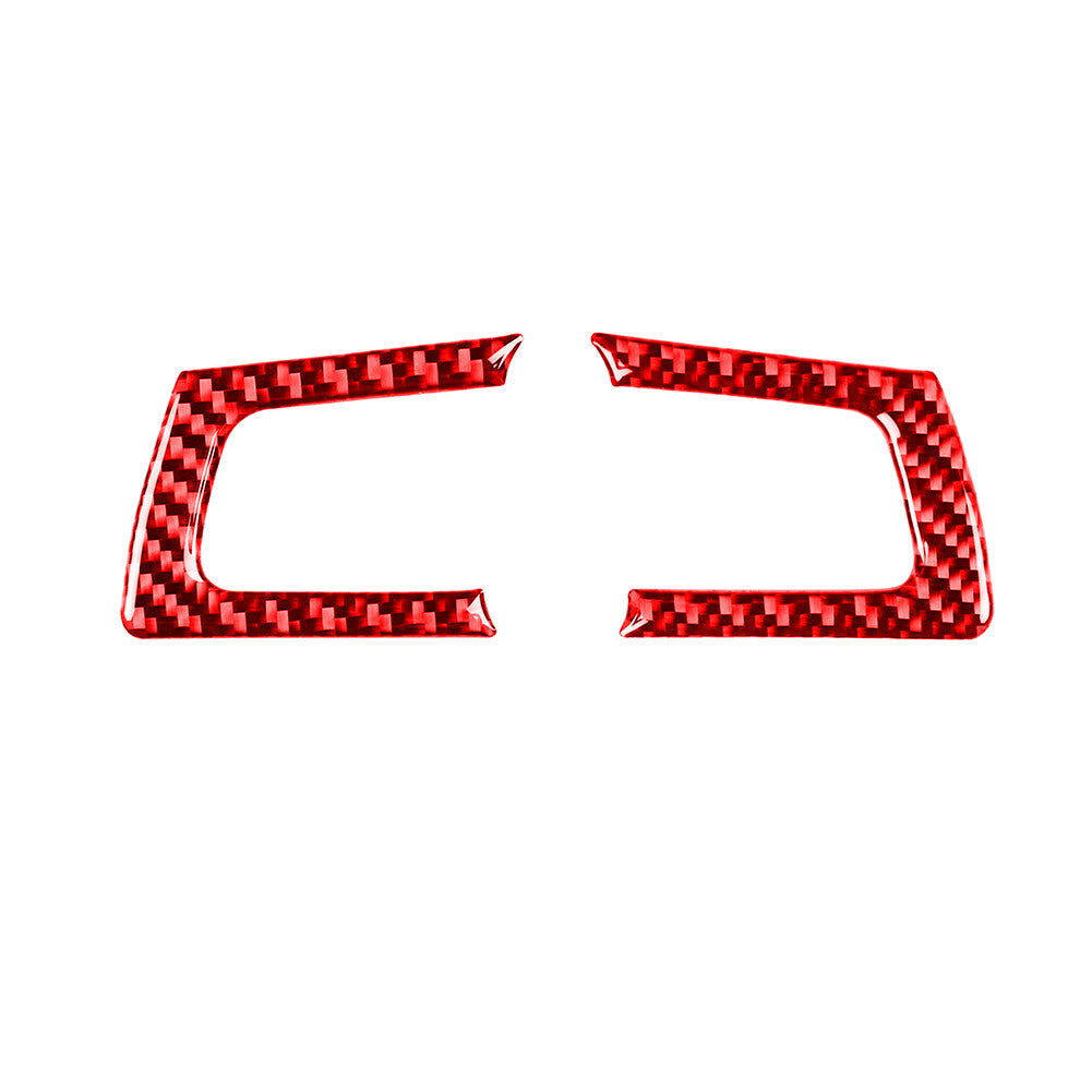 Red Carbon Fiber Fuse Door Cover Frame Cover Trim For Altima 2019-2022 v
