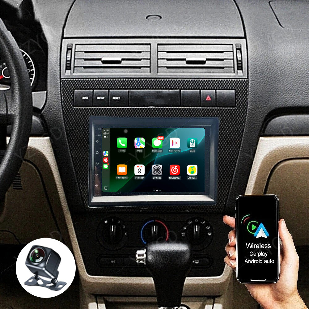for Ford Fusion 2006-2009 Stereo Android Auto Carplay Car Radio GPS Navi Screen
