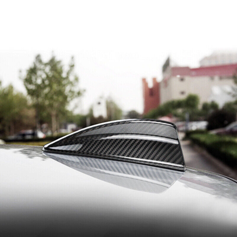 True carbon fiber antenna roof shark fin cover suitable for BMW 3 Series E46 E90 E92 M3