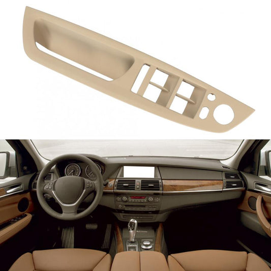 Car door master window switch panel trim frame left drive for 07-14 for BMW E70 X5