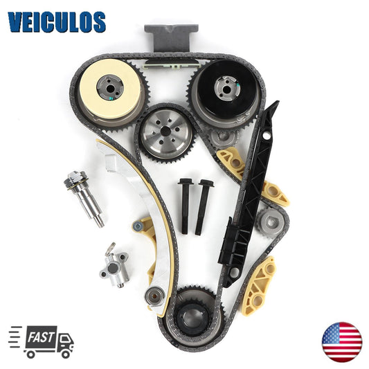Timing Chain Kit VCT Selenoid Actuator Gear For GM Ecotec 2.2 / 2.4L for Buick for Chevy