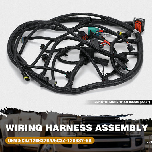 Engine Wiring Harness For 2005-2007 Super Duty Diesel for Ford 5C3Z-12B637-BA 6.0L