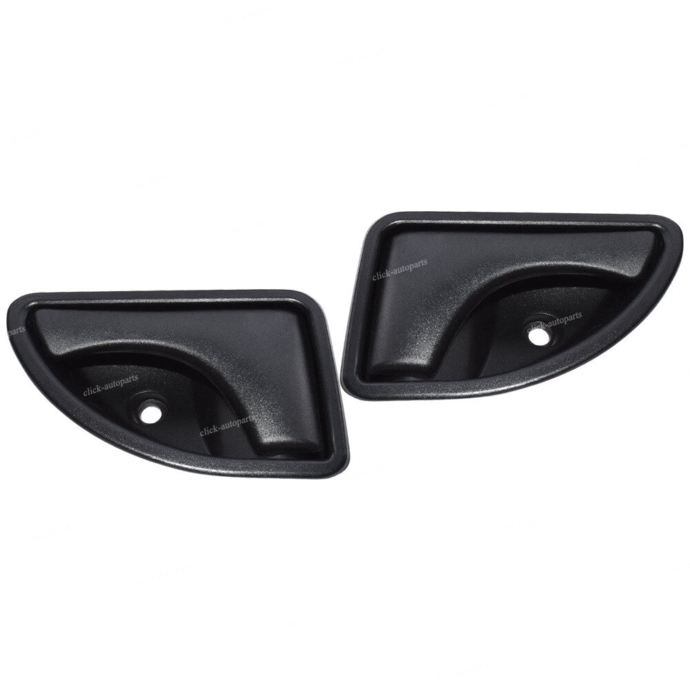 2X Front Right  Left Inner Door Handle For 1993-2007 for Renault Twingo Black Q