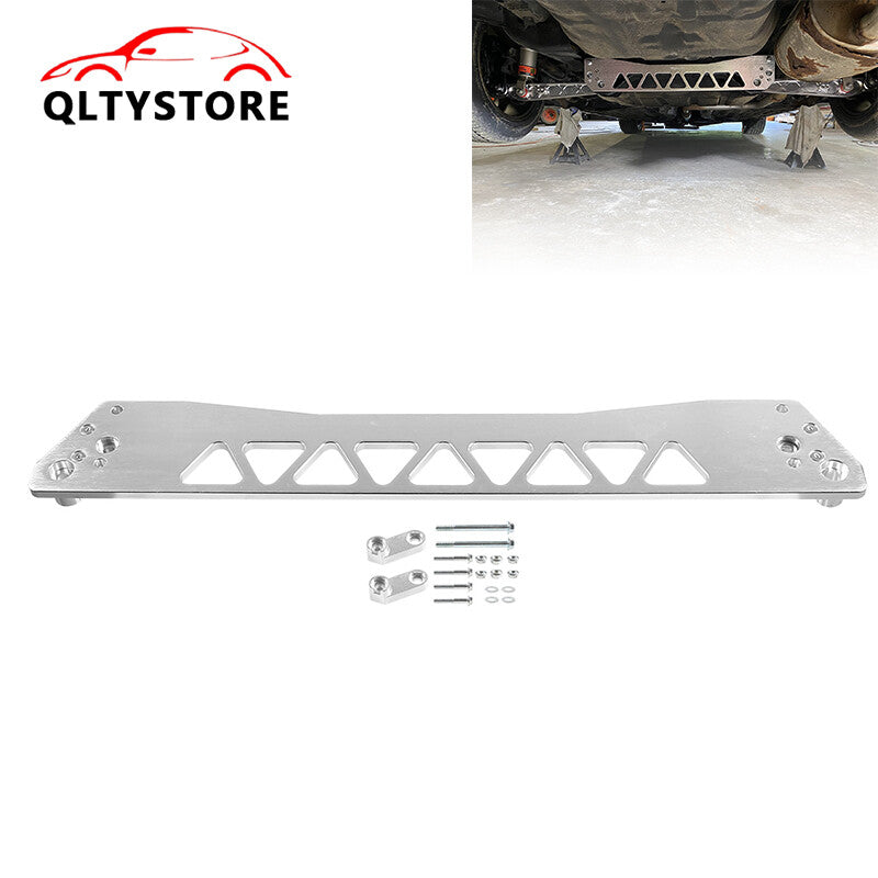 Billet Rear Lower Subframe Brace Tie Bar for 1996-2000 for Honda for Civic EG Silver