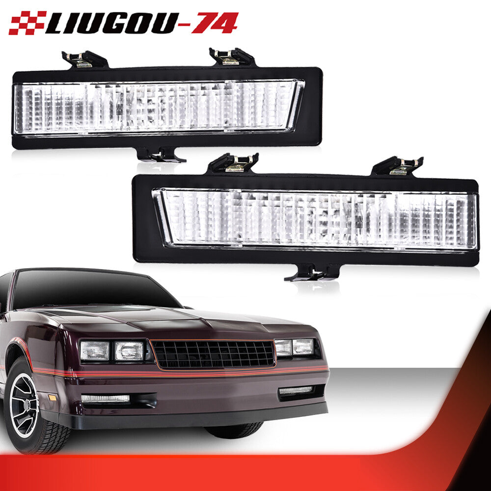 Suitable for 83-88 Monte Carlo SS 81-86 Carlo front signal light parking light pair - v
