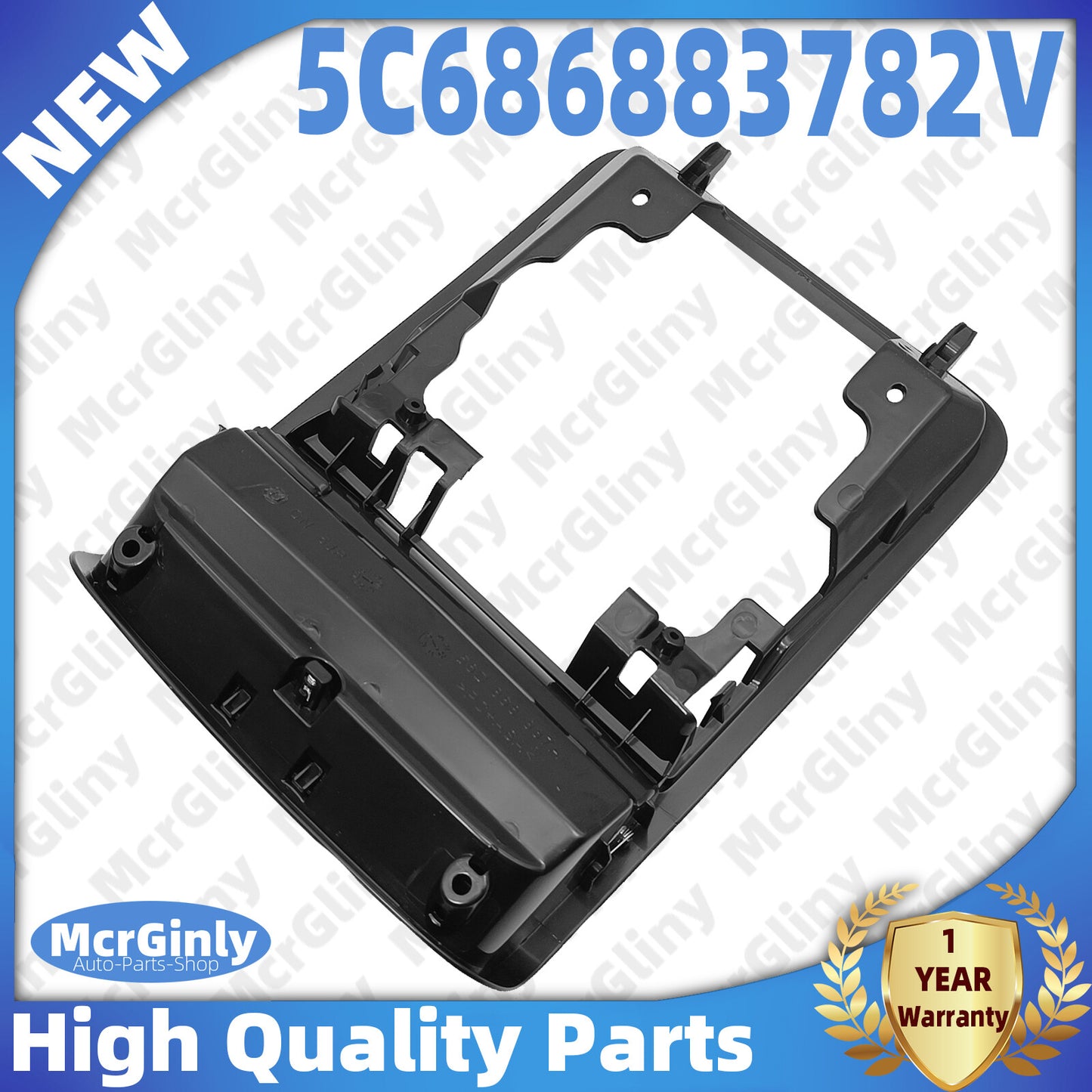 Rooftop console with eyeglasses frame, black, suitable for Jetta for Passat 5C686883782V- n