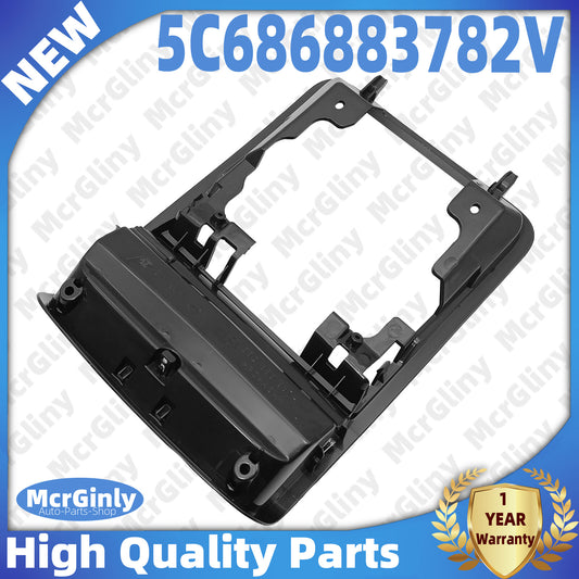 Rooftop console with eyeglasses frame, black, suitable for Jetta for Passat 5C686883782V- n