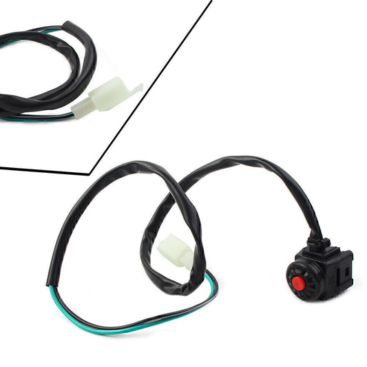 Kill Switch Cutoff Button Red for 50cc 110cc 125cc 150cc PIT Quad Dirt Bike ATV Q