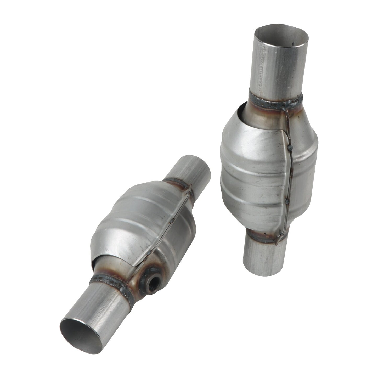 2Catalytic Converter Assembly For Universal 2.25inch 2.5L Stainless Steel 53005 n