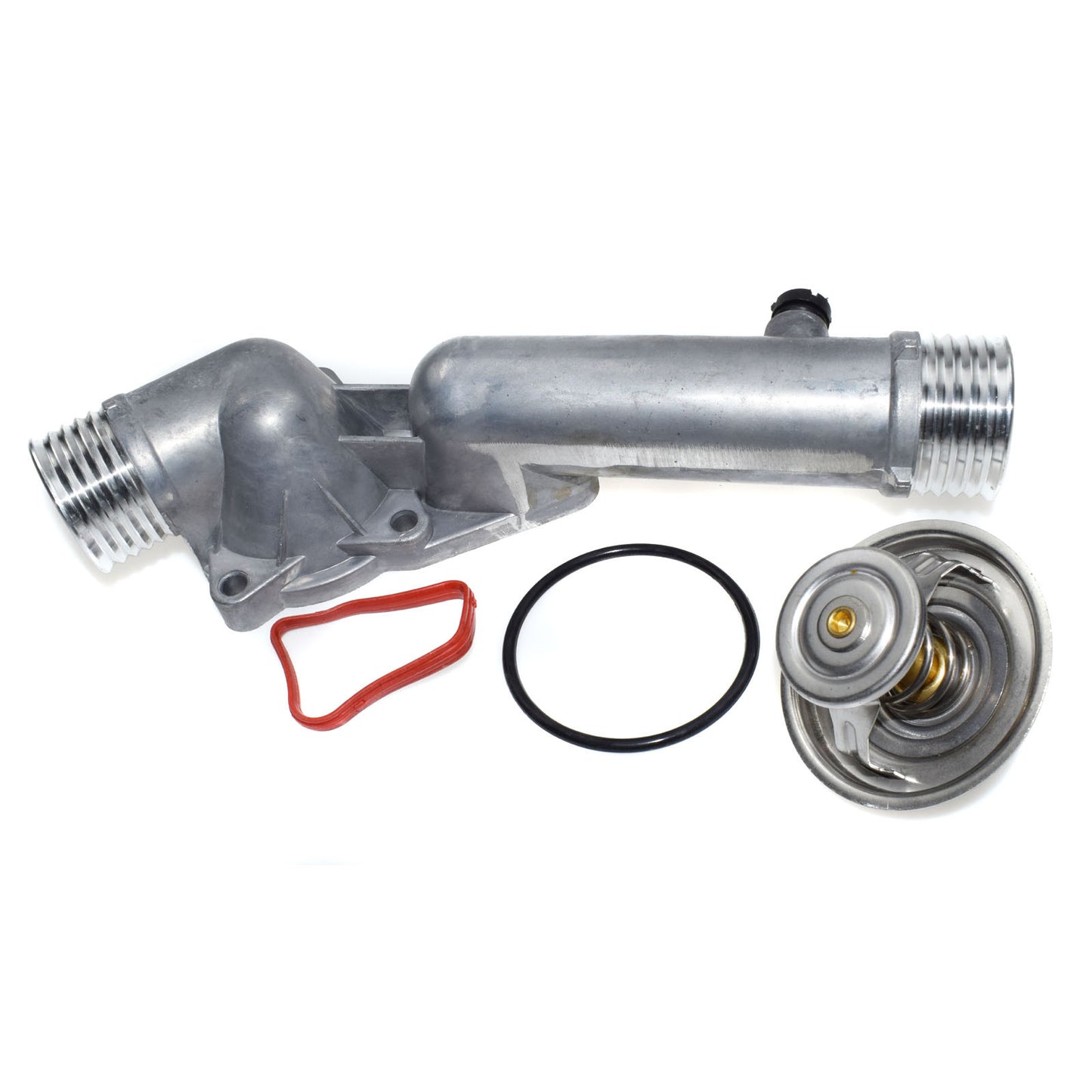 New Thermostat and Aluminum Housing Kit Fits for E39 1997 - 1999 528i E39 28L - v