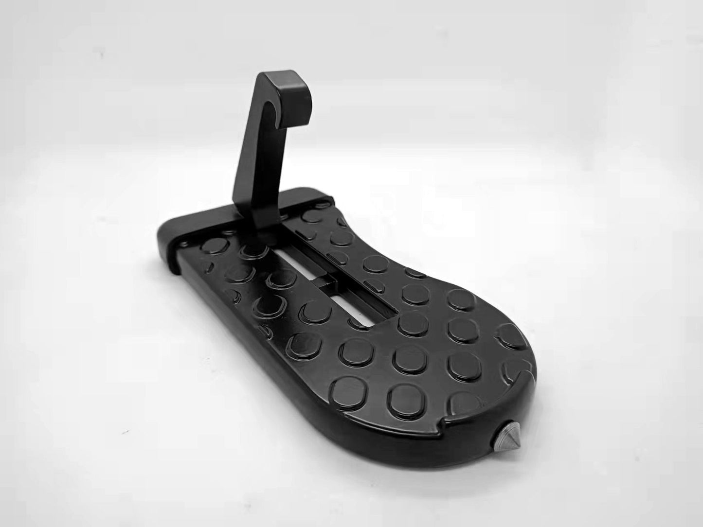 Black Folding Car Door Latch Hook Step Foot Pedal Ladder for Jeep Truck SUV