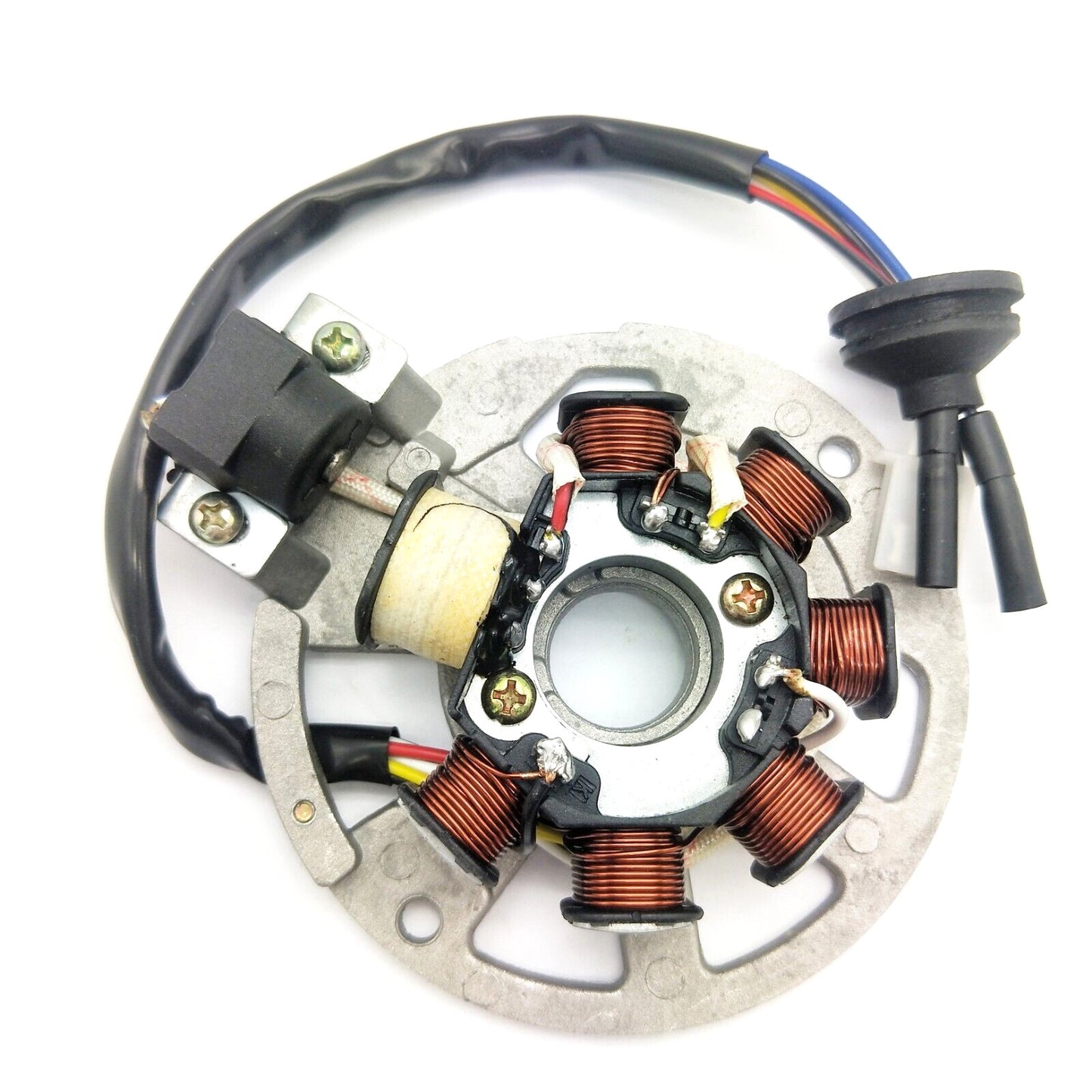 New Stator Assembly for 50cc 90cc 2-stroke Minarelli 1PE40QMB Jog engines 7-Coil