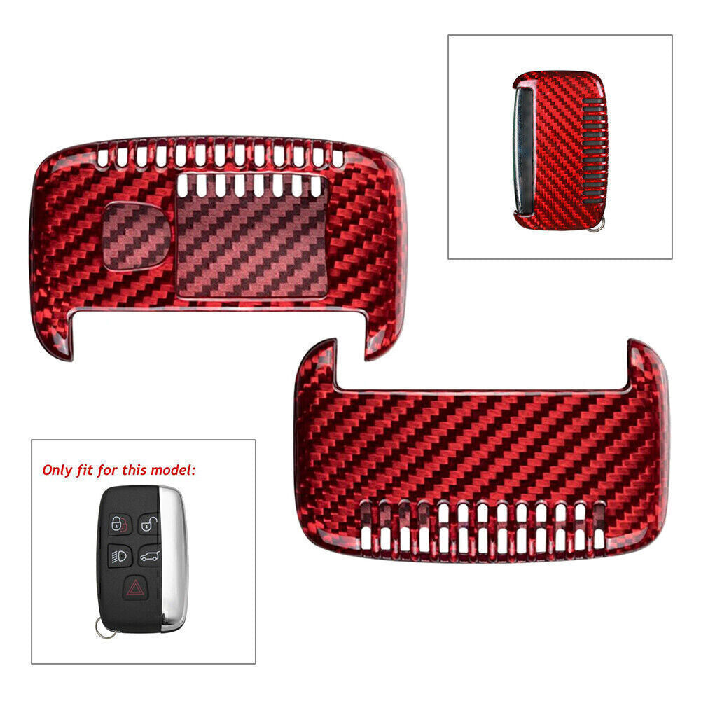 for Land Rover for Range Rover Discovery Carbon Fiber Remote Key Shell Cover Case Q