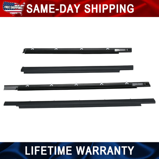 NEW Fit for Toyota SEQUOIA 2001-2007 Door Belt Molding Weatherstrip