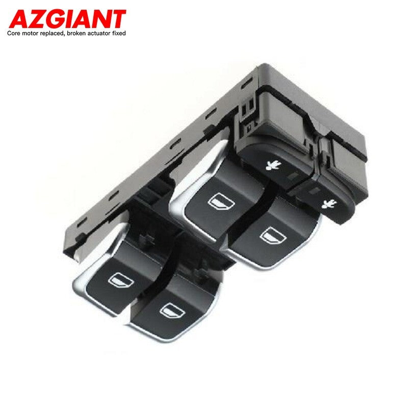 Front left-hand drive side window switch with chrome trim for 2014 for Audi RS7 / RSQ3